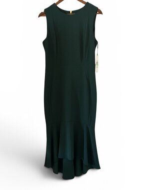 calvin klein green sequin dress Calvin Klein Evening Dress